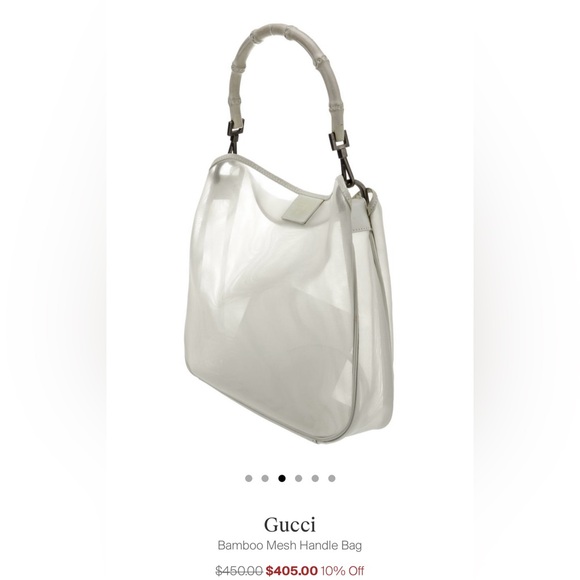 GUCCI MESH BAG - Picture 4 of 5